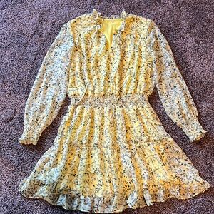 Women’s floral long sleeve dress